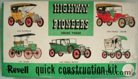 Revell 1/32 Oldsmobile Delivery Van Highway Pioneers - (Oldsmobile), H44 plastic model kit